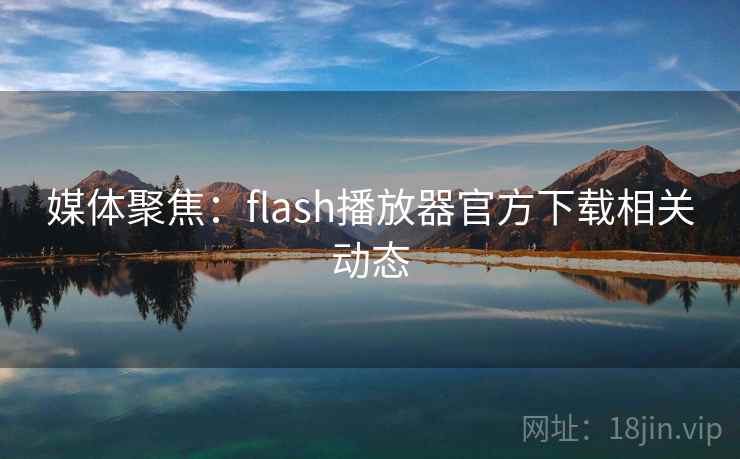 媒体聚焦：flash播放器官方下载相关动态